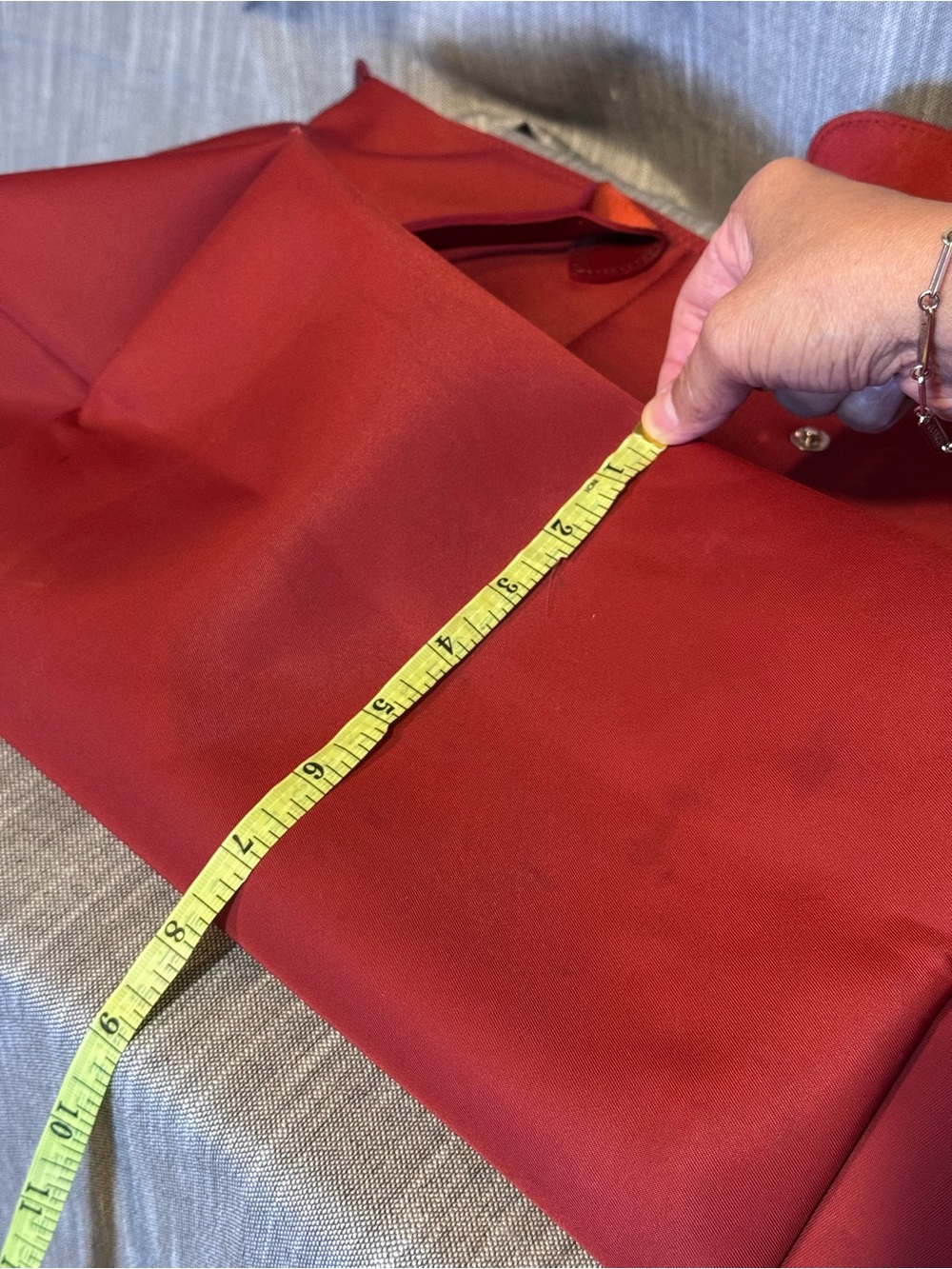 Longchamp Large Neo Le Pliage in Red - Picture 11 of 15